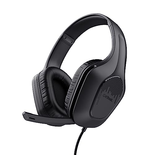 Trust Gaming GXT 415 Zirox Leichtes Gaming Headset mit 50-mm