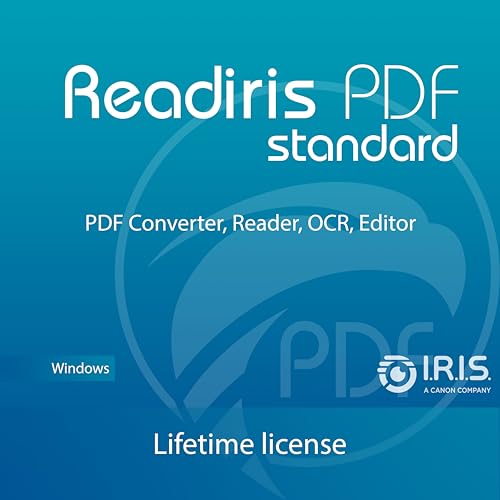 Readiris PDF Standard Professioneller PDF software Editor
