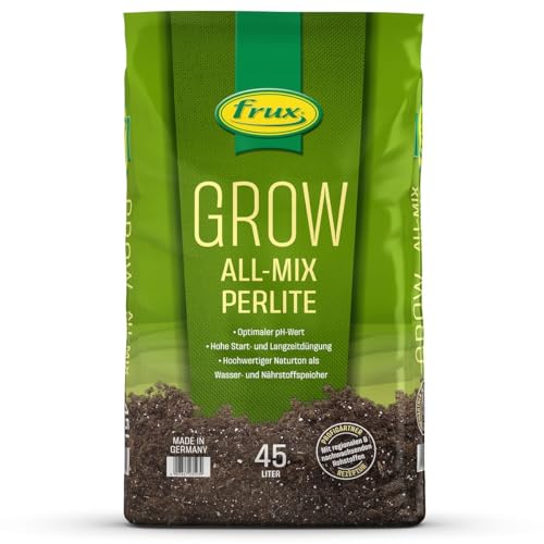frux Grow All-Mix Perlite Cannabis Substrat 45 Liter
