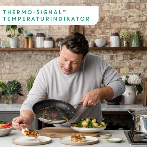 Pfannenset im Bild: Tefal Jamie Oliver by Cook's Direct On Pfannen