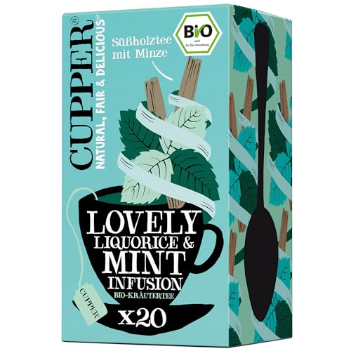 CUPPER Bio Kräutertee "Lovely Liquorice & Mint"