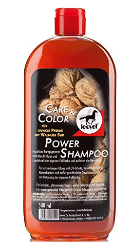 Leovet Power Shampoo walnuss für dunkle Pferde