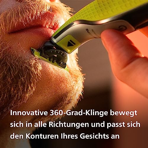 Philips Barttrimmer im Bild: Philips OneBlade 360 Face – Elek...