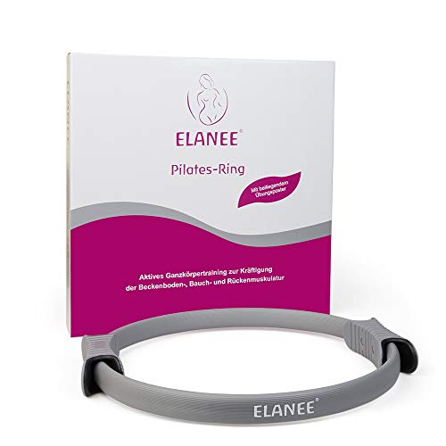 Elanee Pilates-Ring mit rutschfesten Griffen zur Kräftigung