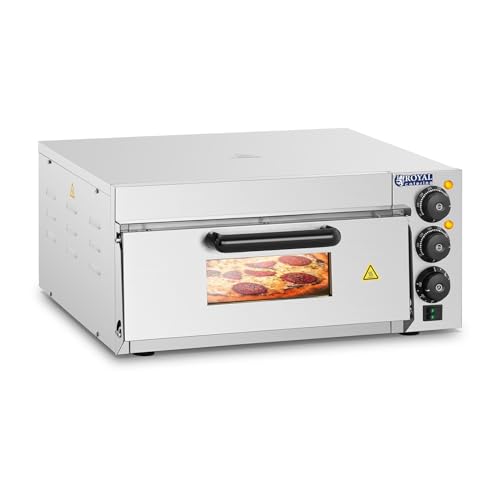 Royal Catering RCPO-2000-1PE Pizzaofen elektrisch 2000W 1 Kammer