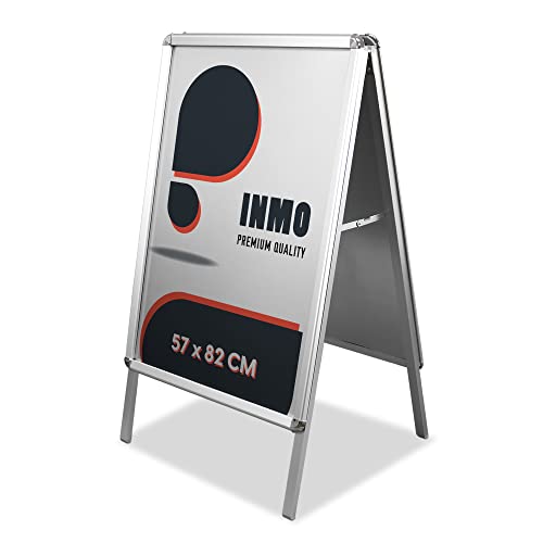 INMO Kundenstopper A1 Plakatständer silber