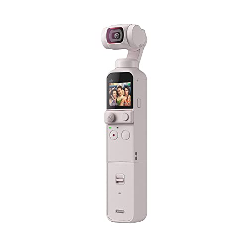 Pocket Camcorder unserer Wahl: DJI Pocket 2 Exclusive Combo (Sunset White)