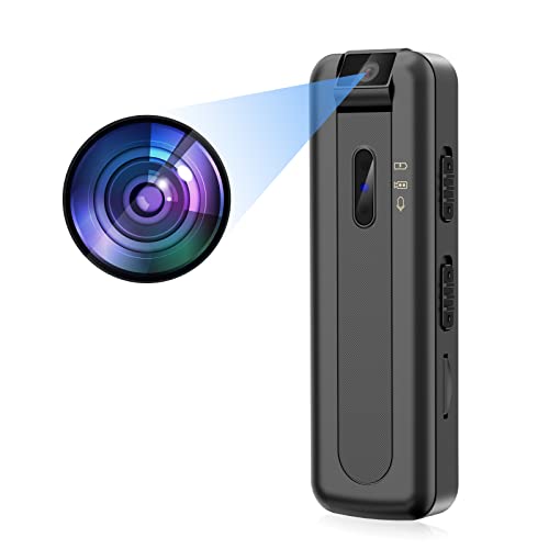 ZAQE Mini Kamera, 64GB 1080P 180°Neigung