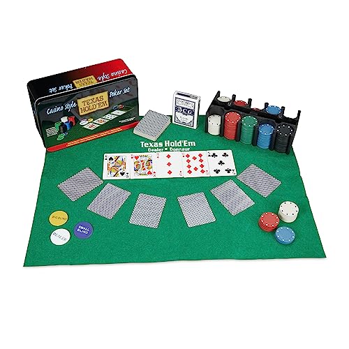 Relaxdays Pokerset, 200 Chips