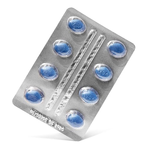 BRN Factory 16 blaue hochdosierte Tabletten für Männer.