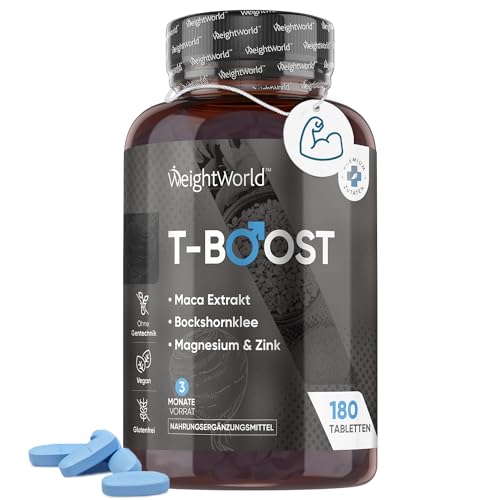 WeightWorld T Boost - 180 Testosteron Tabletten