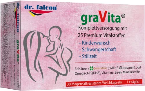 dr. falcon graVita – 25 Nährstoffe für Kinderwunsch