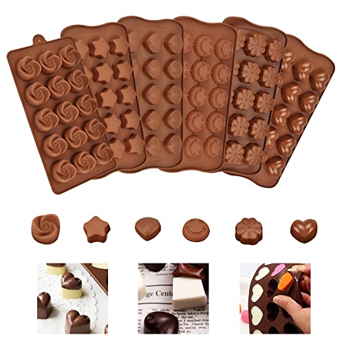 skytowards Silikon Schokoladenformen 3D Schokolade Silikonform