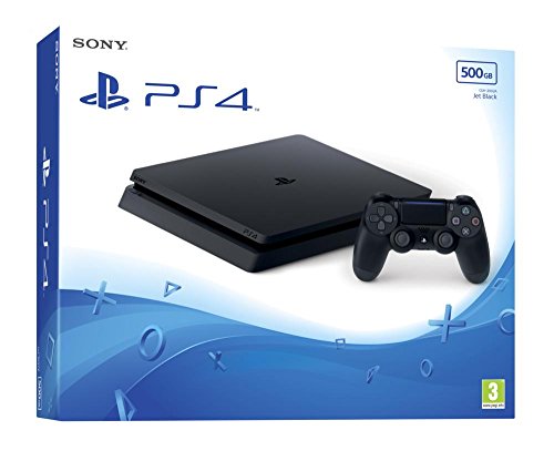 PS4 Bundle unserer Wahl: PlayStation 4 - Konsole (500 GB, schwarz, slim, F-Chassis)