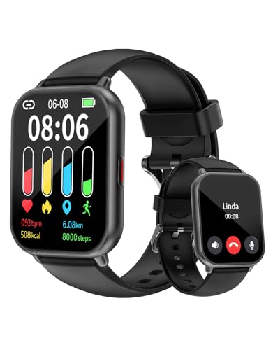 Cloudpoem Smartwatch,1.85 Zoll HD-Touch Screen Fitnessuhr