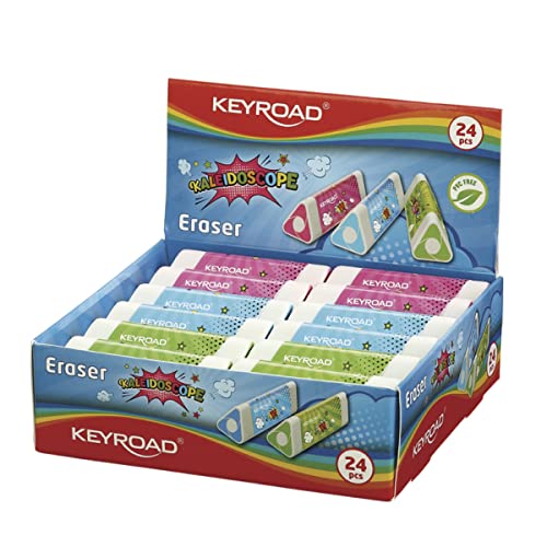 Keyroad Radiergummi/Radierer für Bleistift und Buntstift/