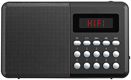 auvisio Mini Radio Bluetooth: FM-Taschenradio