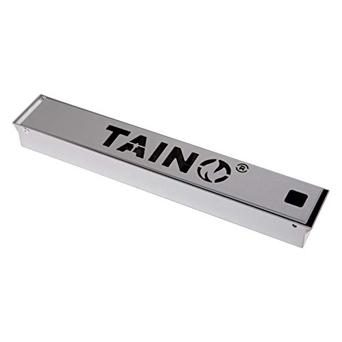 TAINO Räucherbox aus Edelstahl Smokerbox für Gasgrill