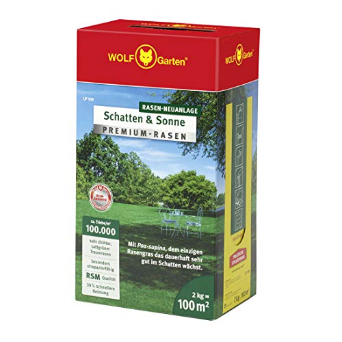 WOLF Garten Premium-Rasen »Schatten & Sonne« LP100 ; 3820040