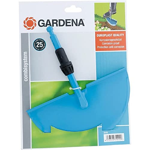 Gardena combisystem-Rasenkantenstecher: Praktischer Rasenkantenschneider mit korrosionsgeschütztem Stahlblatt