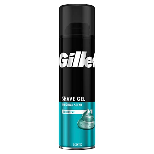 Gillette Classic Sensitive Bartpflege Rasiergel Männer