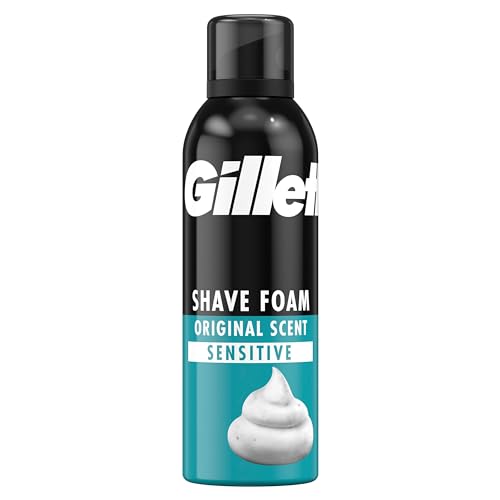 Gillette Classic Bartpflege Rasierschaum Männer (200 ml)
