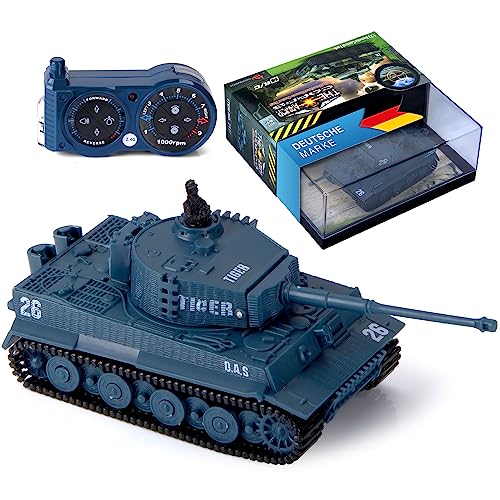 GOODS+GADGETS Ferngesteuerter Mini RC Panzer German Tiger
