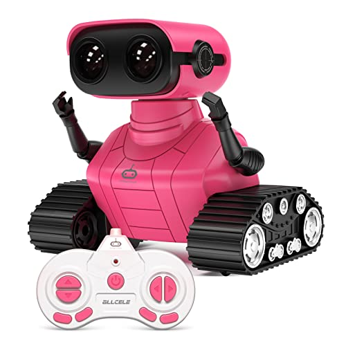 ALLCELE Roboter Kinder Spielzeug Mädchen RC