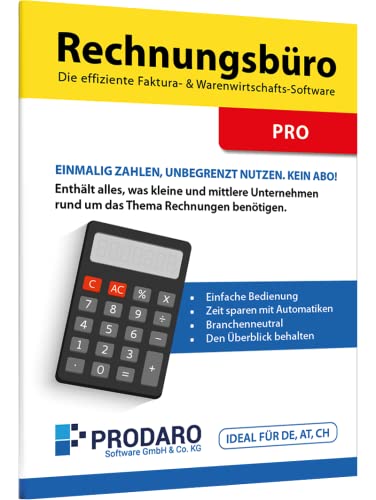 Prodaro Software GmbH & Co. KG Rechnungsprogramm