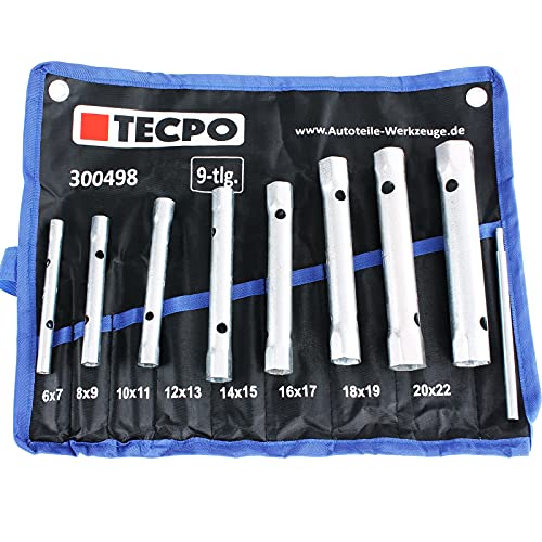 TECPO Rohr Steckschlüssel Satz Rohrschlüssel Set