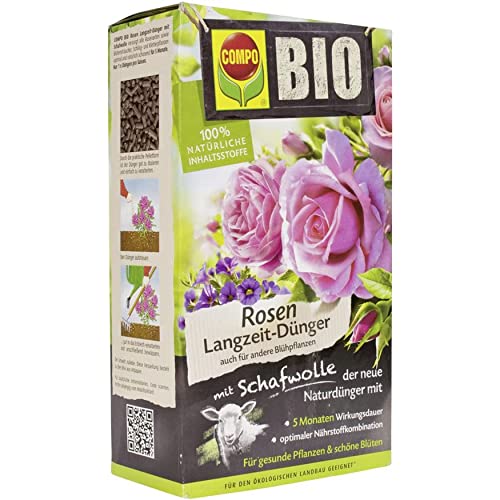 Compo BIO Rosen Langzeit-Dünger für alle Arten von Rosen