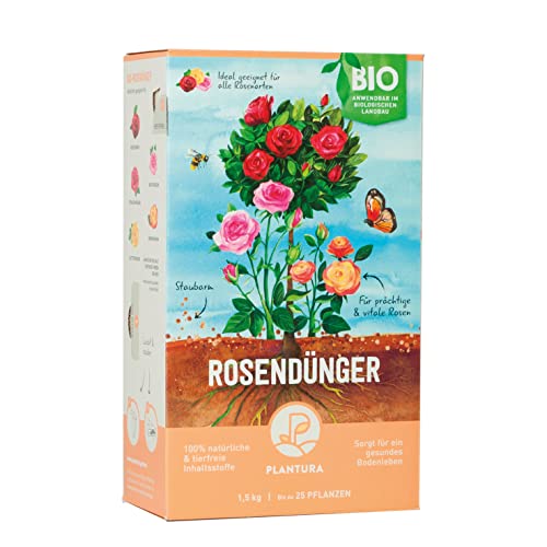 Plantura Bio Rosendünger mit 3 Monaten Langzeitwirkung