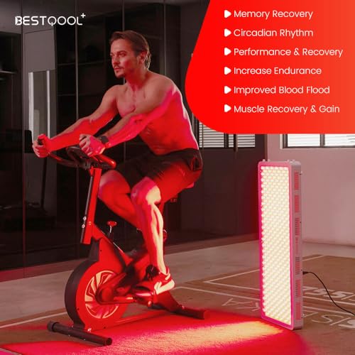 Rotlichtlampe im Bild: Bestqool Rotlichttherapiegerät für Körper