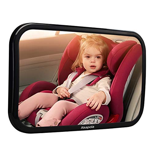 Rücksitzspiegel, um die Kleinen während der Fahrt im Blick zu haben 