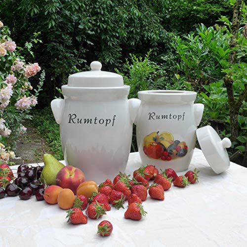 Rumtopf im Bild: PureNature Keramik-Rumtopf ohne Dekor