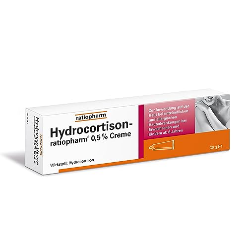 Ratiopharm Hydrocortison-® 0,5% Creme bei allergischen und entzündlichen Hautirritationen