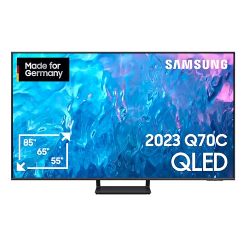Samsung QLED 4K Q70C 55 Zoll Fernseher (GQ55Q70CATXZG, Deutsches Modell)