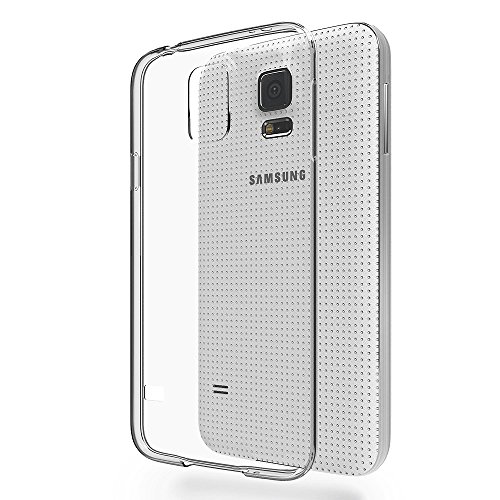 REY Transparent Silikonhülle TPU für Samsung Galaxy S5