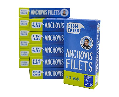 Fish Tales MSC-Anchovis-Filets Sardellen in Olivenöl