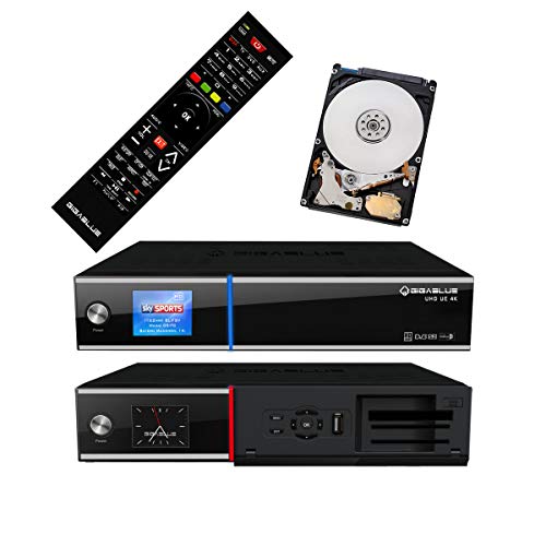 GigaBlue UHD UE 4K SAT TV Linux Receiver 2X DVB
