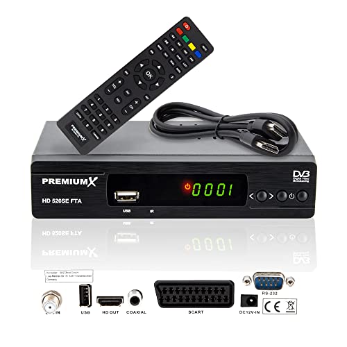 Premium X Satelliten-Receiver HD 520SE FTA Digital