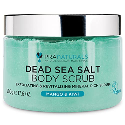 PraNaturals Körperpeeling mit Salz aus dem Toten Meer 500g