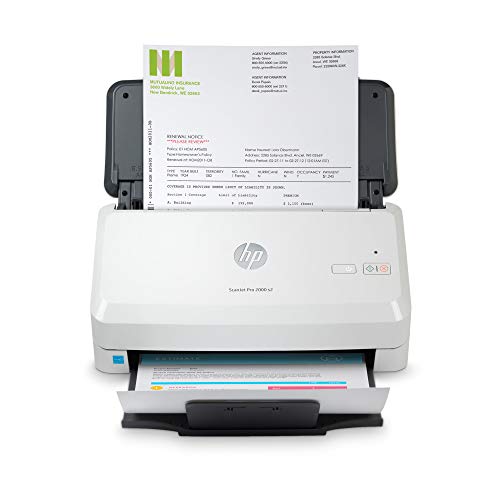 HP ScanJet Pro 2000 s2 (Scanner, Einzelblattzufuhr, 50-Blatt ADF, USB)