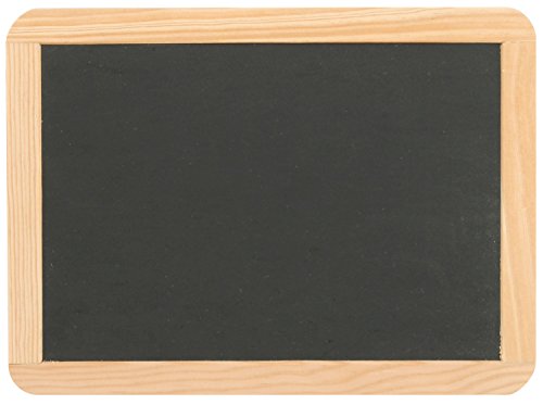 School-MaxX Schiefertafel ca. 22 x 30 cm mit Naturholzrahmen