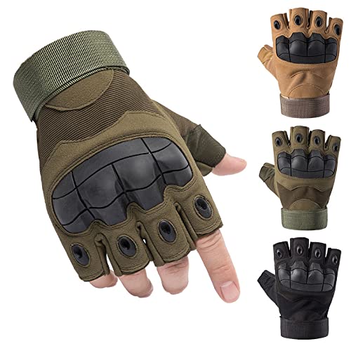 Swygoo Taktische Halbfinger Handschuhe