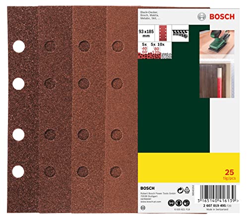Bosch 25tlg. Schleifblatt