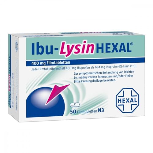 Hexal IBU LYSIN 684 mg Filmtabletten 50 St