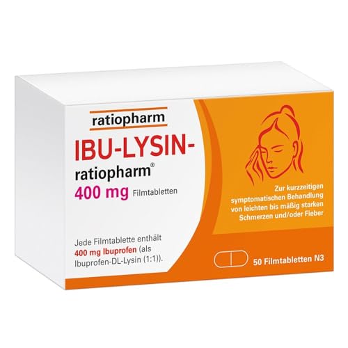 IBU-LYSIN-ratiopharm IBU LYSIN ratiopharm 400 mg Filmtabletten