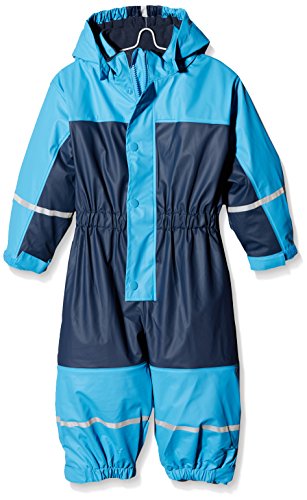 Playshoes Unisex Kinder Regen-Anzug mit Fleece