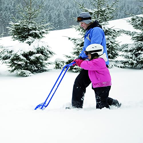 FUXTEC Schneeschaufel mit Räder Schneeschieber